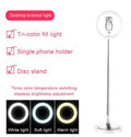LED Selfie Ring Light with Adjustable Tripod Stand