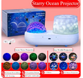 Galaxy Star Projector Night Light with USB Rechargeable Ocean